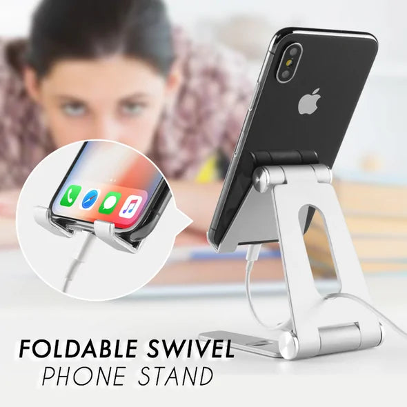 Foldable Swivel Phone Stand